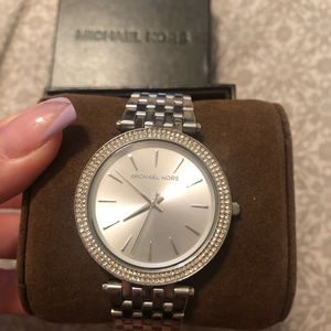 Michael Kors Darci Silver Watch